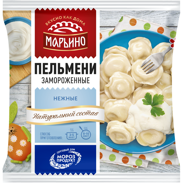 «MARINO» tender pork and beef dumplings